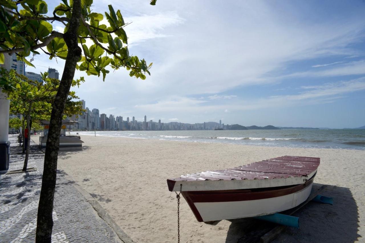 Balneário Camboriú Frente Mar Pe Na Areia, Na Av Atlantica 아파트 외부 사진